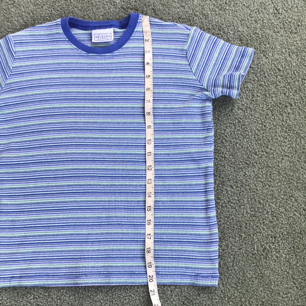 🌼stretchy Arizona Jean Co striped Top - Picture 5 of 5